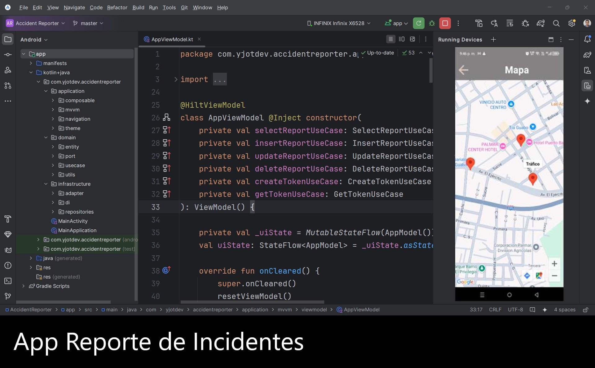 Reportero de incidentes