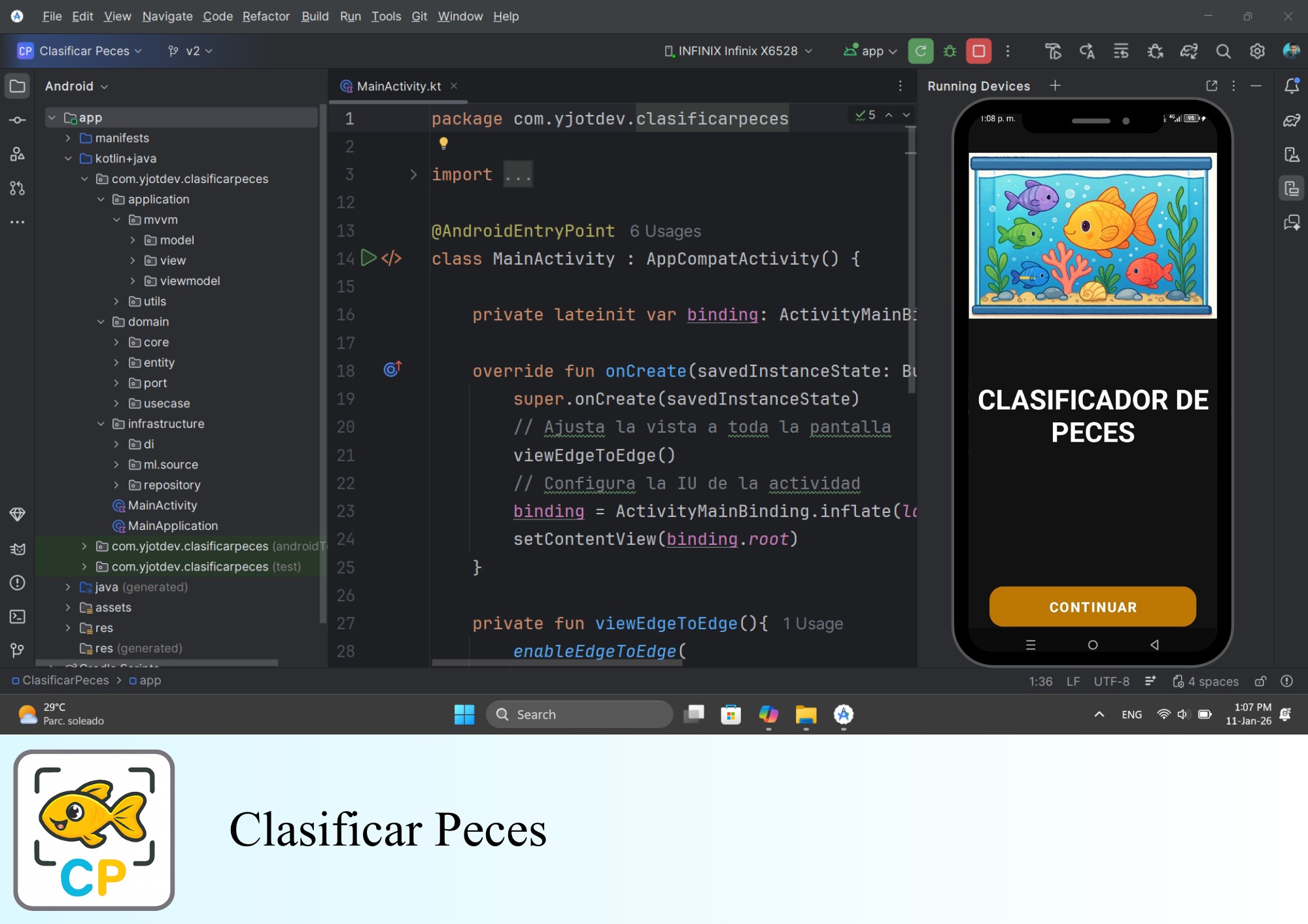 Clasificador de raza de peces
